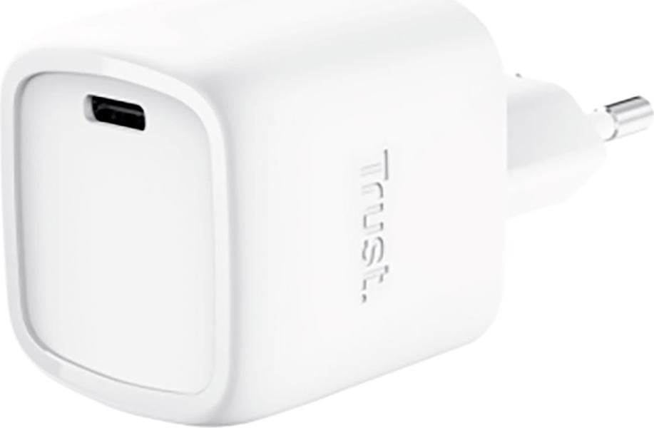 Trust USB-C GaN-lader 30W wit