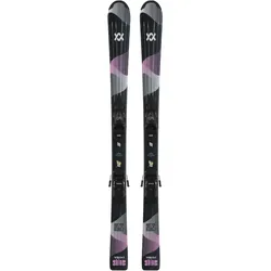 Völkl Shine 120 + 4.5 vMotion All-Mountain Ski Kinder 0 - black/pink 120 cm