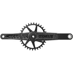 e*thirteen Helix Kurbel, 170mm, 73mm, 24mm, Self Extractor, black