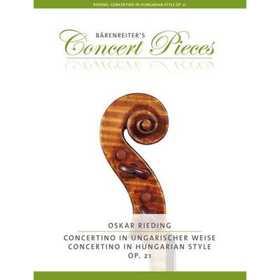 Bärenreiter's Easy Concertos: Concertino in ungarischer Weise op. 21 -