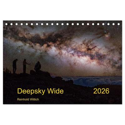Deepsky Wide (Tischkalender 2026 DIN A5 quer), CALVENDO Monatskalender