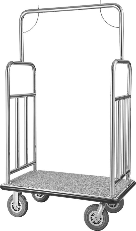 Hotelgepäckwagen 544kg - Hotelwagen & Kofferwagen - Pagenwagen 108x64x180cm - Gepäcktransport für Hotels