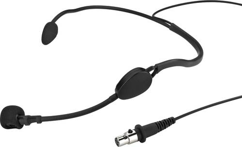 Headset Gesangs-Mikrofon Monacor HSE-70WP Übertragungsart (Details):Kabelgebunden