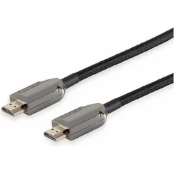 Frei Öl BlackCotton High Speed HDMI Kabel, schwarz (7.50 m), Videokabel, Schwarz