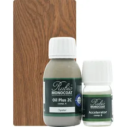 Rubio Monocoat Set Oil Plus 2C Oyster 130ml (A+B) - 130ml [5m2]