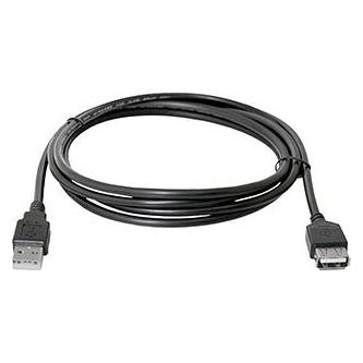 Logo USB-Kabel USB-A - USB-A 1,8 m Weiss (17058) (1.80 m, USB 2.0) (17058)