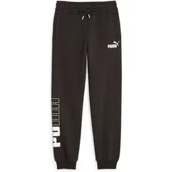 PUMA Kinder Hose POWER Colorblock Swea, Größe 140 in Schwarz Schwarz