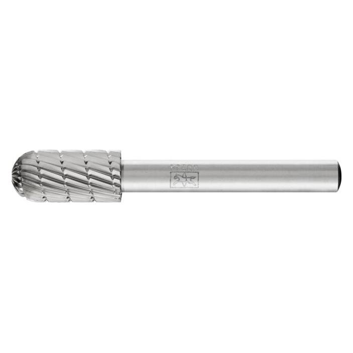 Pferd Frässtift HSS walzenrundförmig 10x20 mm Schaft ø 6 Zahnung 3 (22411336)