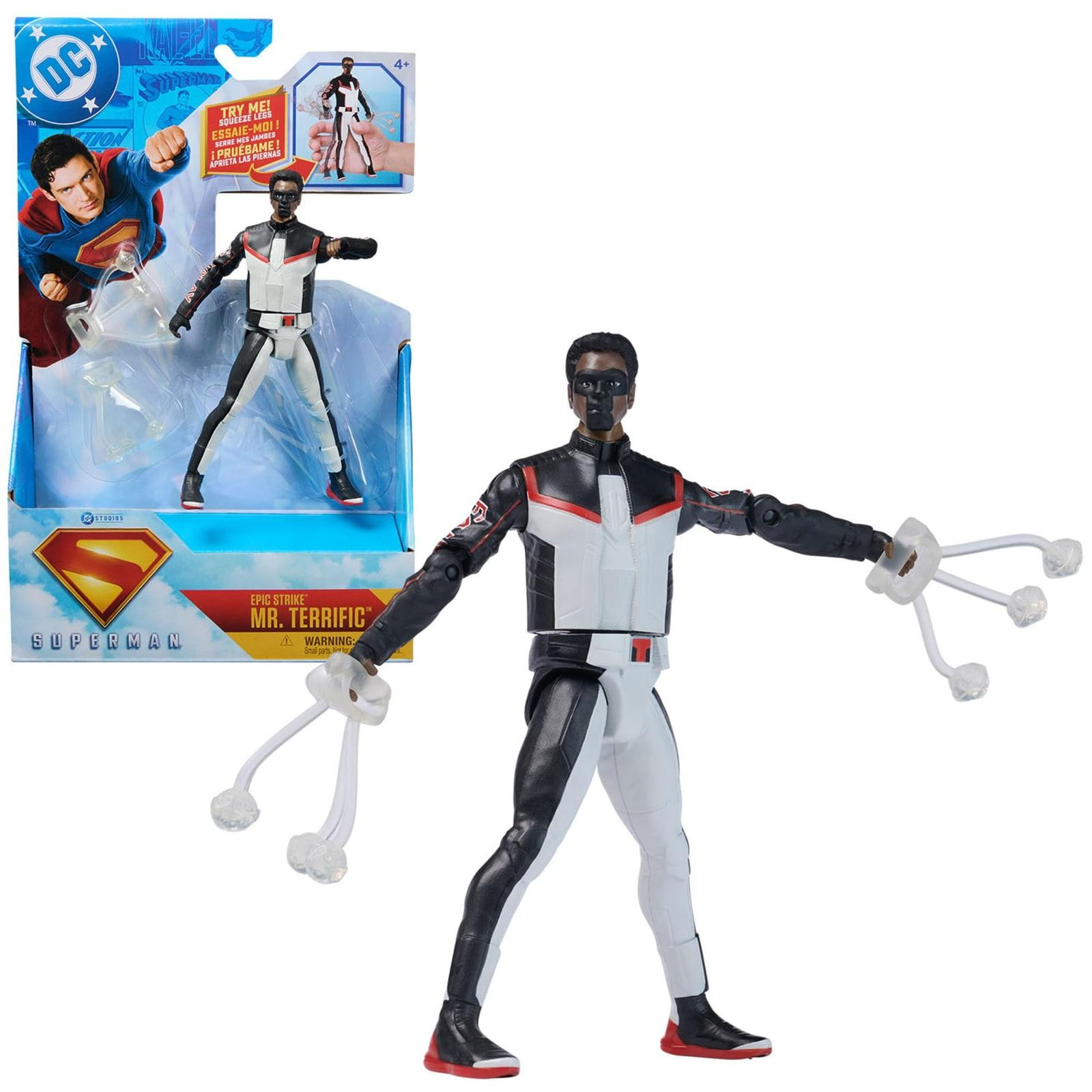 Actiefiguur Superman en Green Lantern met 2 accessoires, 15 cm