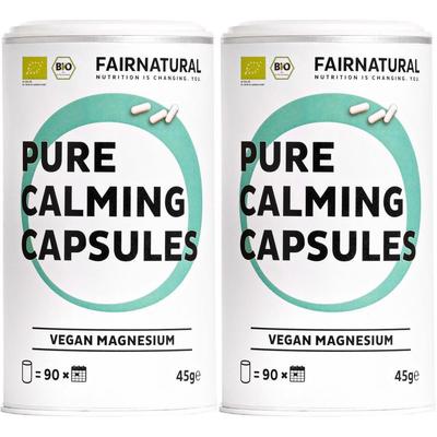 Fairnatural Magnesium hochdosiert+vegan Kapseln 2x 2x90 St