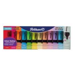 Pelikan Textmarker mit 12 Farben + Ständer (70669625)