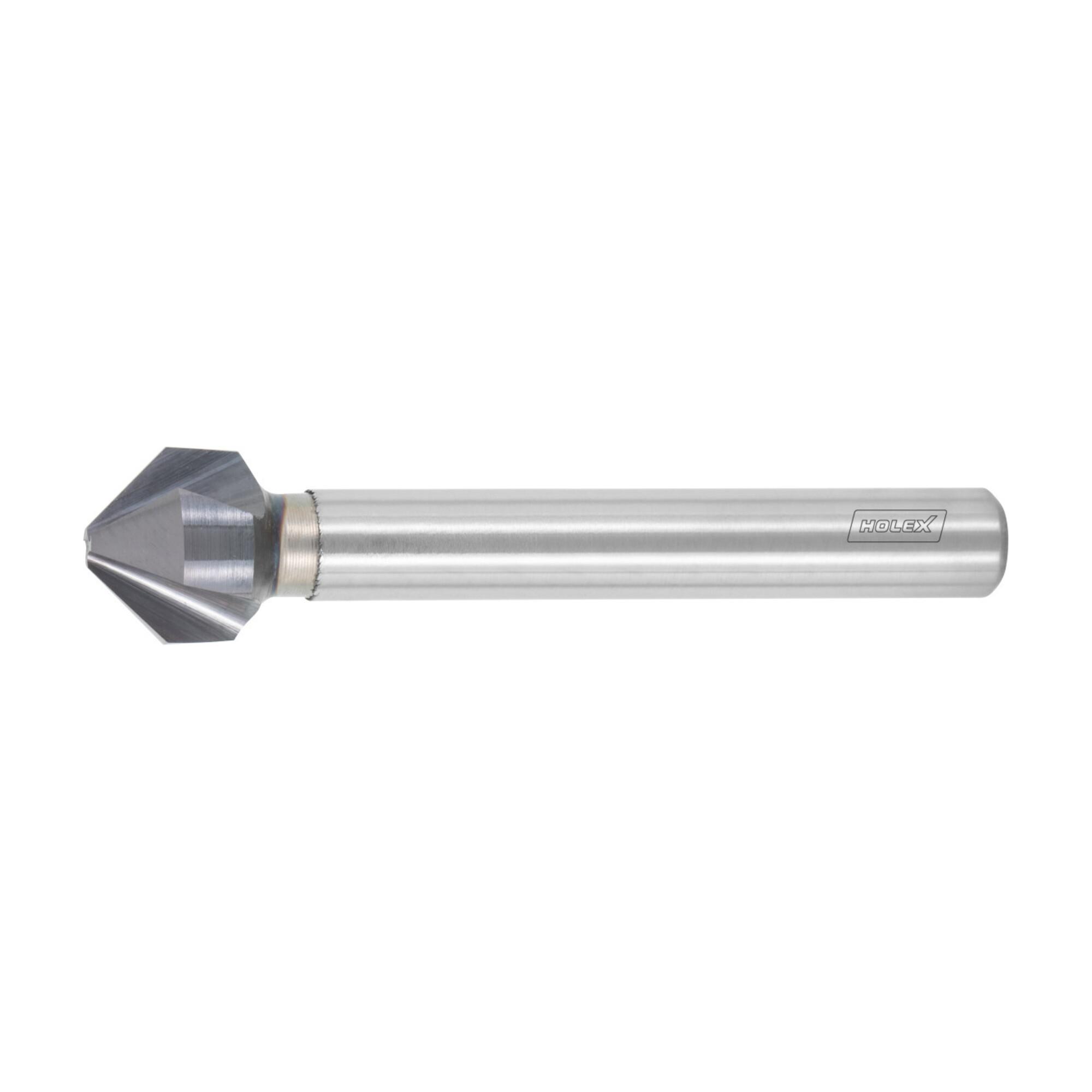 Holex Pro Steel Präzisions-Kegelsenker mit Ungleichteilung 90°, TiAlN, Außen-⌀ Dc: 6 mm (150182 6)