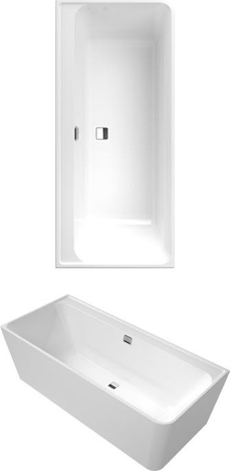 Villeroy & Boch Vorwand-Badewanne Collaro VE 1800x