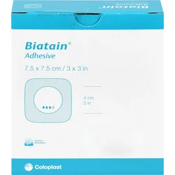 Biatain Schaumverb. 7.5x7.5cm Selbst Haftend 10 ST