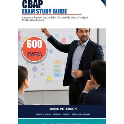 CBAP Exam Study Guide, Taschenbuch von Marie Peterson, Chiify