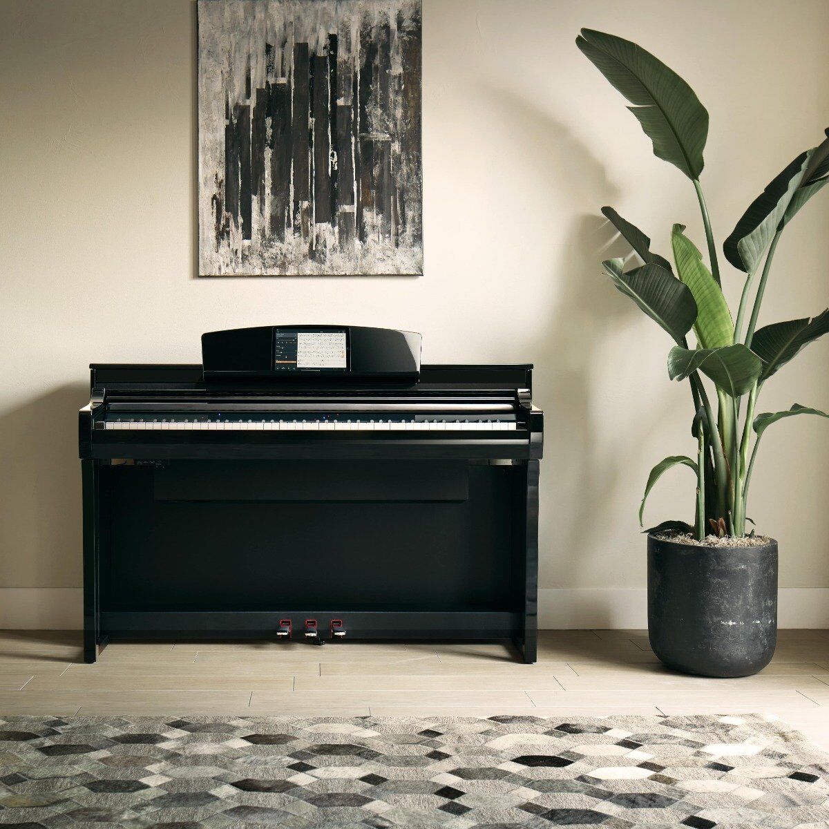 Yamaha CSP-275 Schwarz Poliert E-Piano