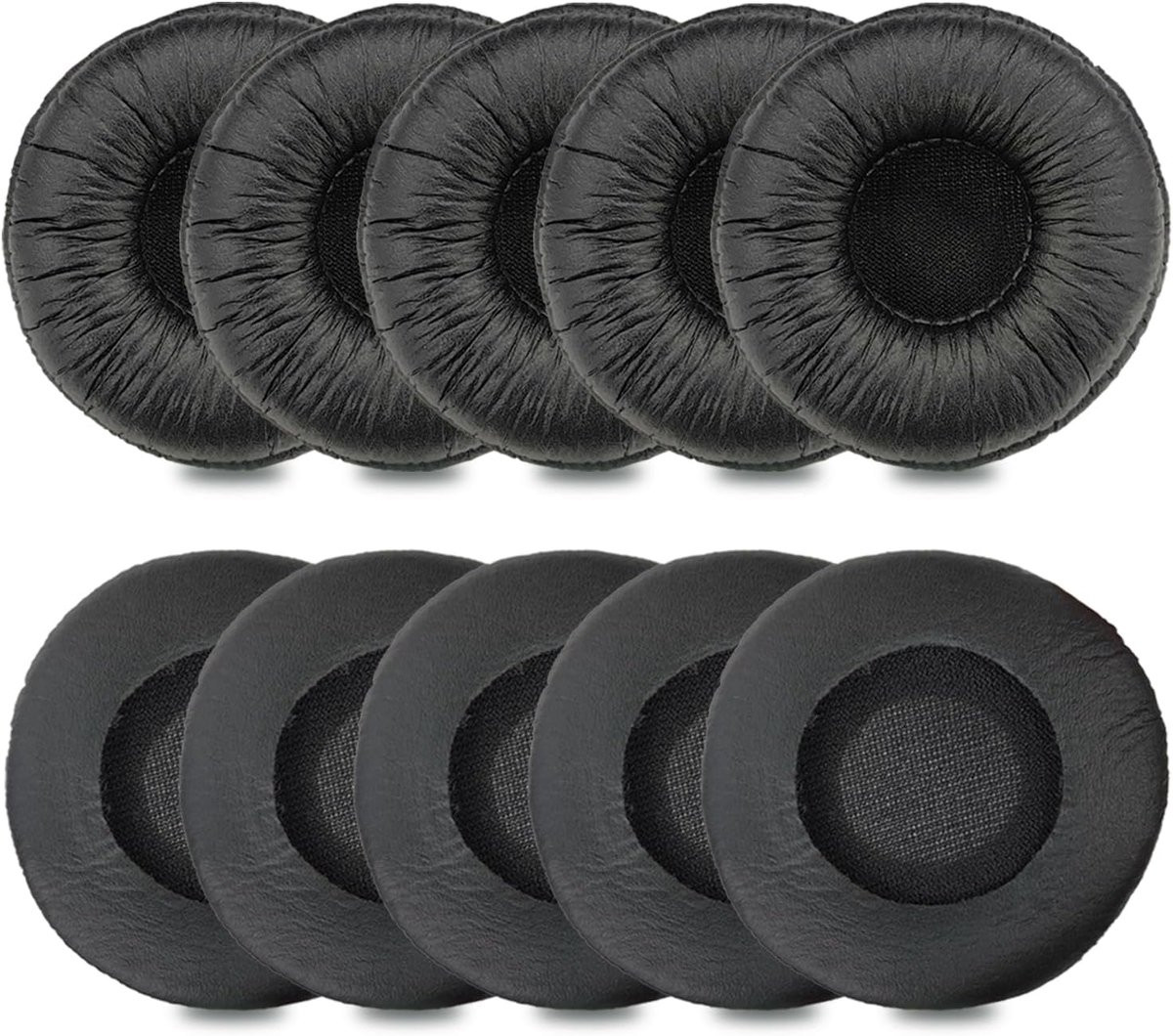 Vervangende oorkussens van 50 mm voor Plantronics Blackwire 3210 3220 3320 C3225 HW261N HW510 en Jabra PRO 920 930 9450 Biz 2300 2400