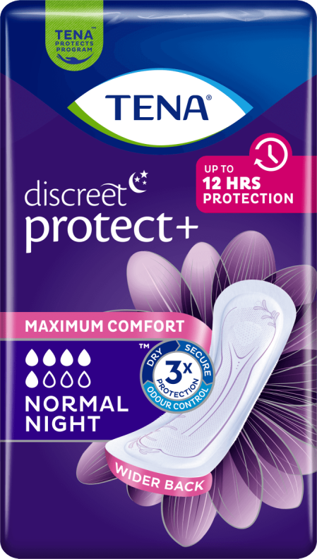 Tena Discreet Normal Night - 6 paquets de 20 protections