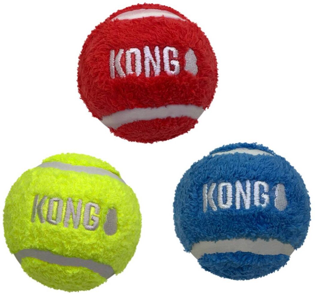 Kong Gioco per Cani Sport Softies Balls 3 pz M