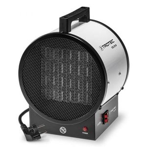 Trotec Heizlüfter TDS 20 M, mit 2 Stufen bis 3000 Watt, Keramik-Elektroheizer, 290 m³/h