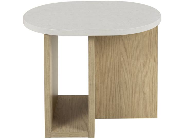 Nachttisch Riol weiss/eiche Holzwerkstoff B 40 H 45 cm - Nachttisch