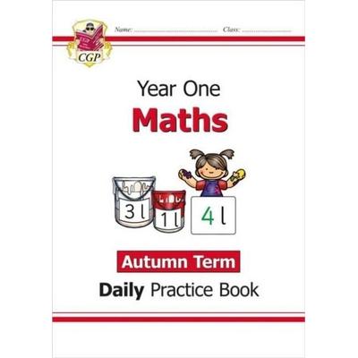KS1 Maths Year 1 Daily Practice Book: Autumn Term, Taschenbuch von Cgp Books, CGP Books, 978-1-78908-504-4