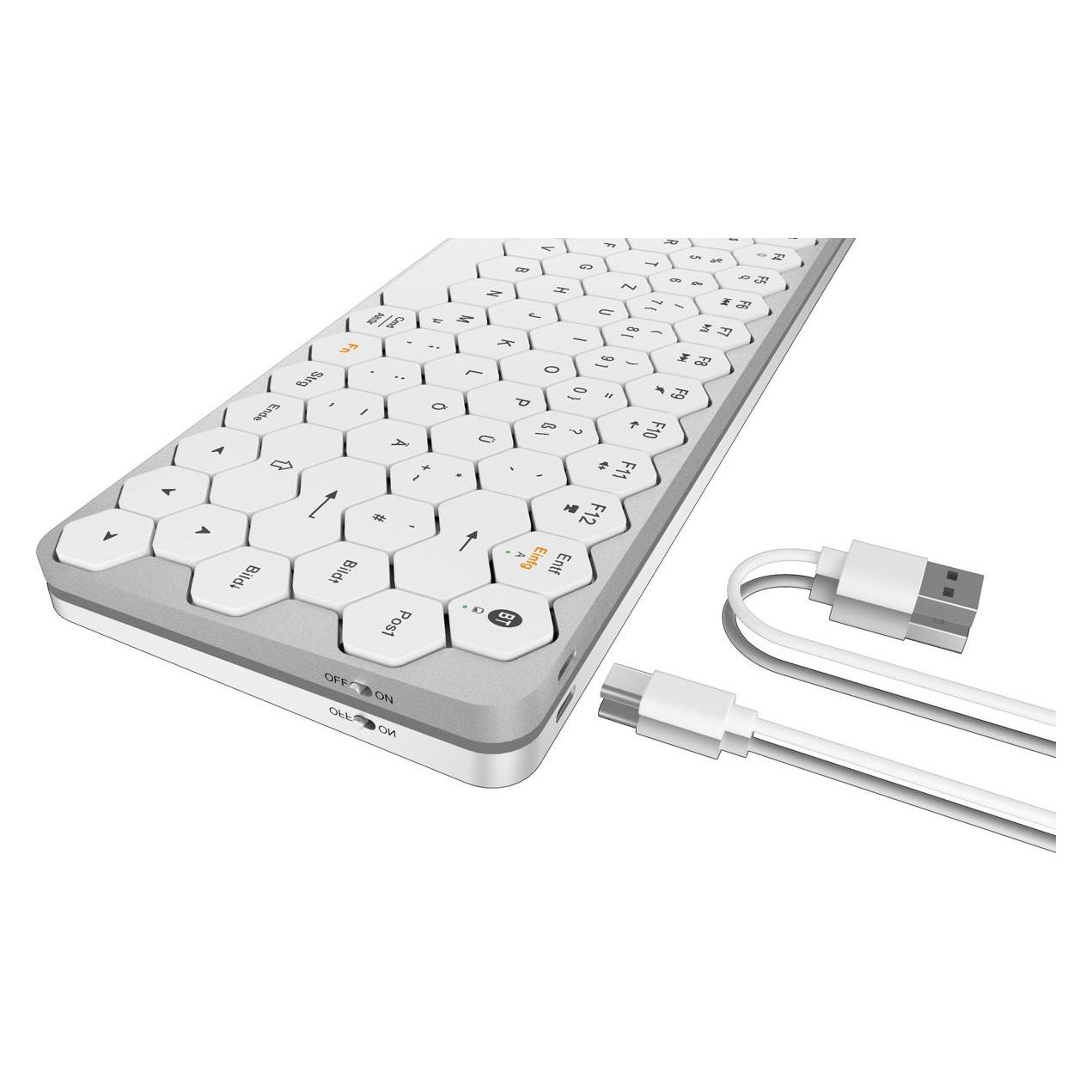 KeySonic KSK-5020BT-S (DE) (DE, Kabellos) (61010)