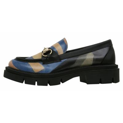 Loafer DOGO "Cindy Loafer Window Damen Halbschuhe", Damen, Gr. 40, Normalschaft, schwarz, Lederimitat, Schuhe Loafer, Handgefertigt