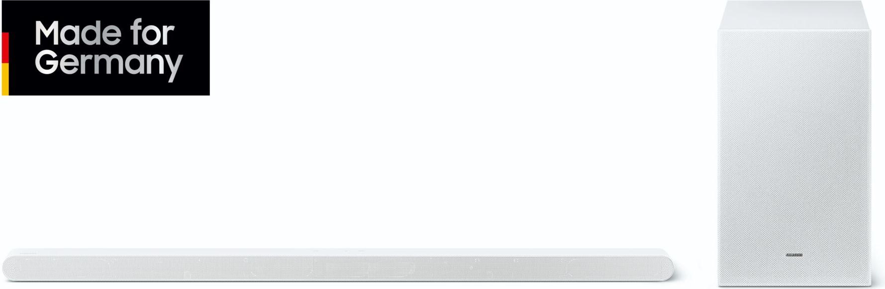 Samsung Ultra Slim Soundbar HW-S711GD 3.1-Kanal & Subwoofer (2024), 3.1 Kanäle, 250 W, Dolby Atmos, Dolby Digital 5.1, Dolby TrueHD, Adaptiv, Game Pro, Standard, Surround Sound Erweiterung, Kabellos, 160 W
