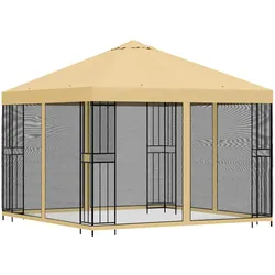 vidaXL, Pavillon, Garten Pavillon (300 cm, 300 cm)