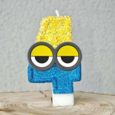 Uplift Picks Cute Banana Number Birthday Candle For Fun Kids Cake Celebrations Decor b (4)