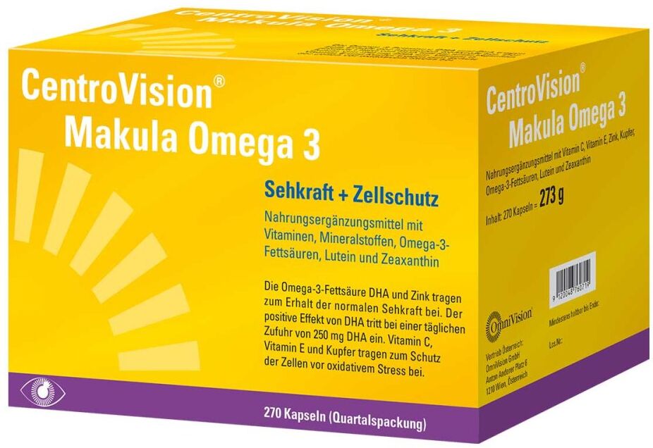 Centrovision Makula Omega-3 Kapseln