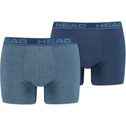 2er Pack HEAD Basic Boxershorts Herren blue heaven L
