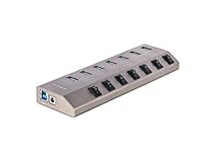 StarTech Hub USB-C 7 Ports 5Gbps, Interrupteurs, UE (5G7AIBS-USB-HUB-EU)
