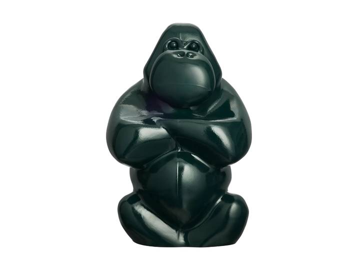Kosta Boda Gabba Gabba Hey Skulptur 305 mm Dunkelgrün