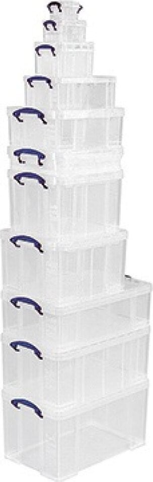 Really Useful Box 84CCB Aufbewahrungsbox 84 liter transparent