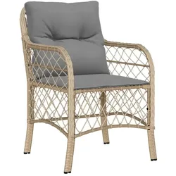 vidaXL, Gartentisch + Balkontisch, Valburano (Spitzes Bein) (80 x 80 x 74 cm)