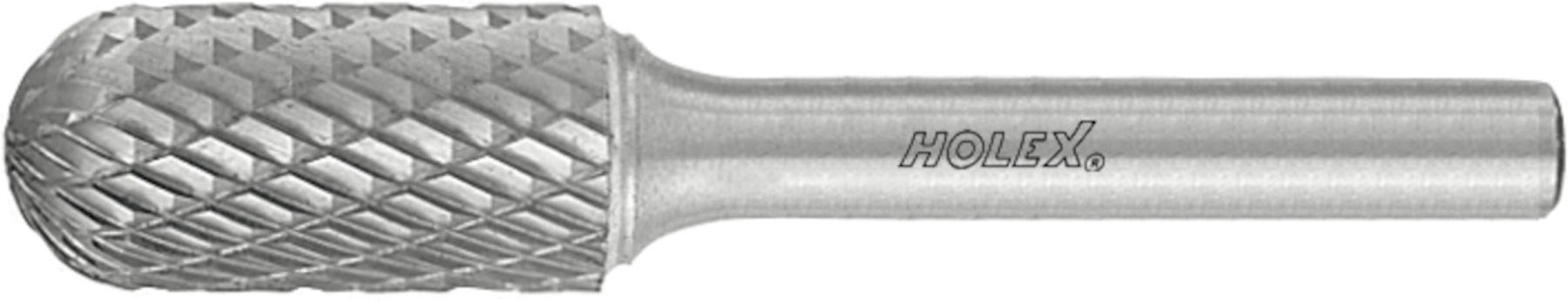 HOLEX Z7 Frässtift mittel kreuzverzahnt C0616 aus Hartmetall mit Schaft Ø6mm und Kopf Ø6x16mm für Fräsen/Schleifen von Metall/Kunststoff, 540750 C0616)