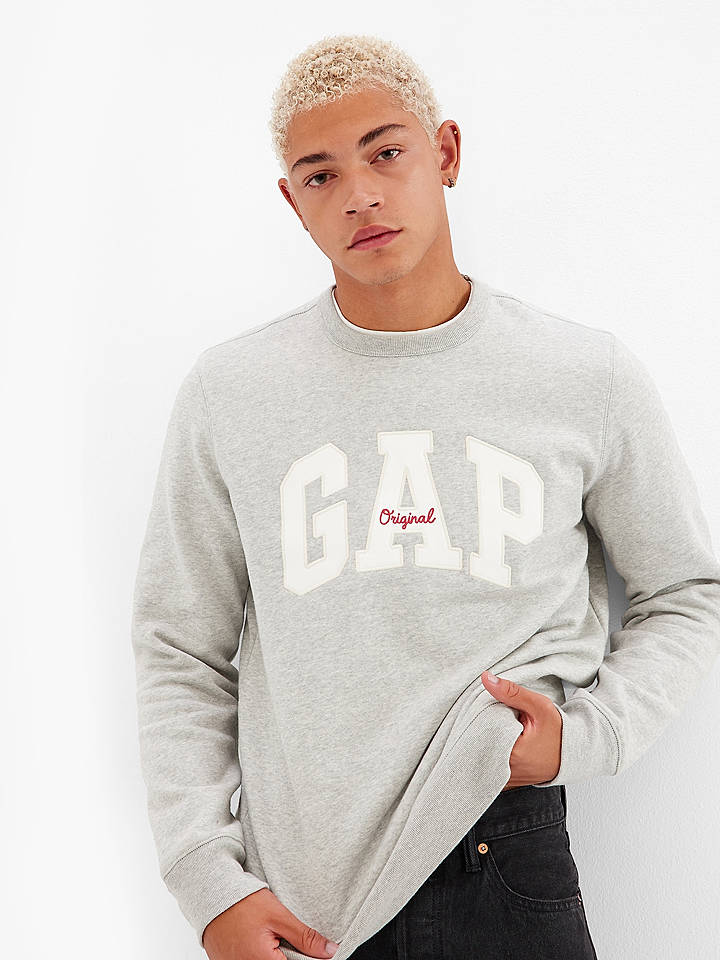 GAP Sweatshirt in Hellgrau - XL