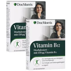DocMorris Vitamin B12 Tabletten Duo 2X40 St