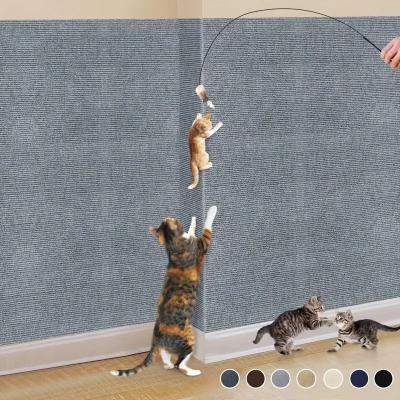 Uplifted Finds High Reliability Trimmable Self Adhesive Scratch Mat light Gray 50 X 200 Cm