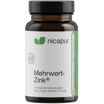 Nicapur Mehrwert-Zink Kapseln 60 St
