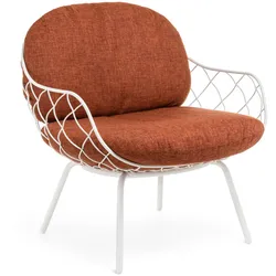 Magis Piña Outdoor Sessel, weiß / orange