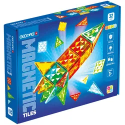 4105 Geomag Magnetic Tiles Gems  Rocket 32