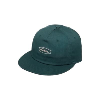 Snapback Cap QUIKSILVER "Qs Frassnassa", Herren, grün (blau coral), Baumwolle, Caps