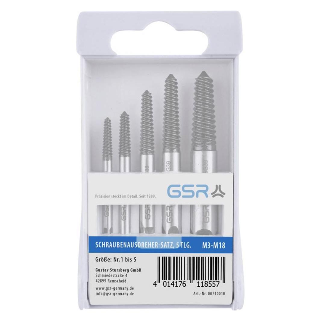 GSR 00710010 Schraubenausdreher-Set M3 - M18 (00710010)