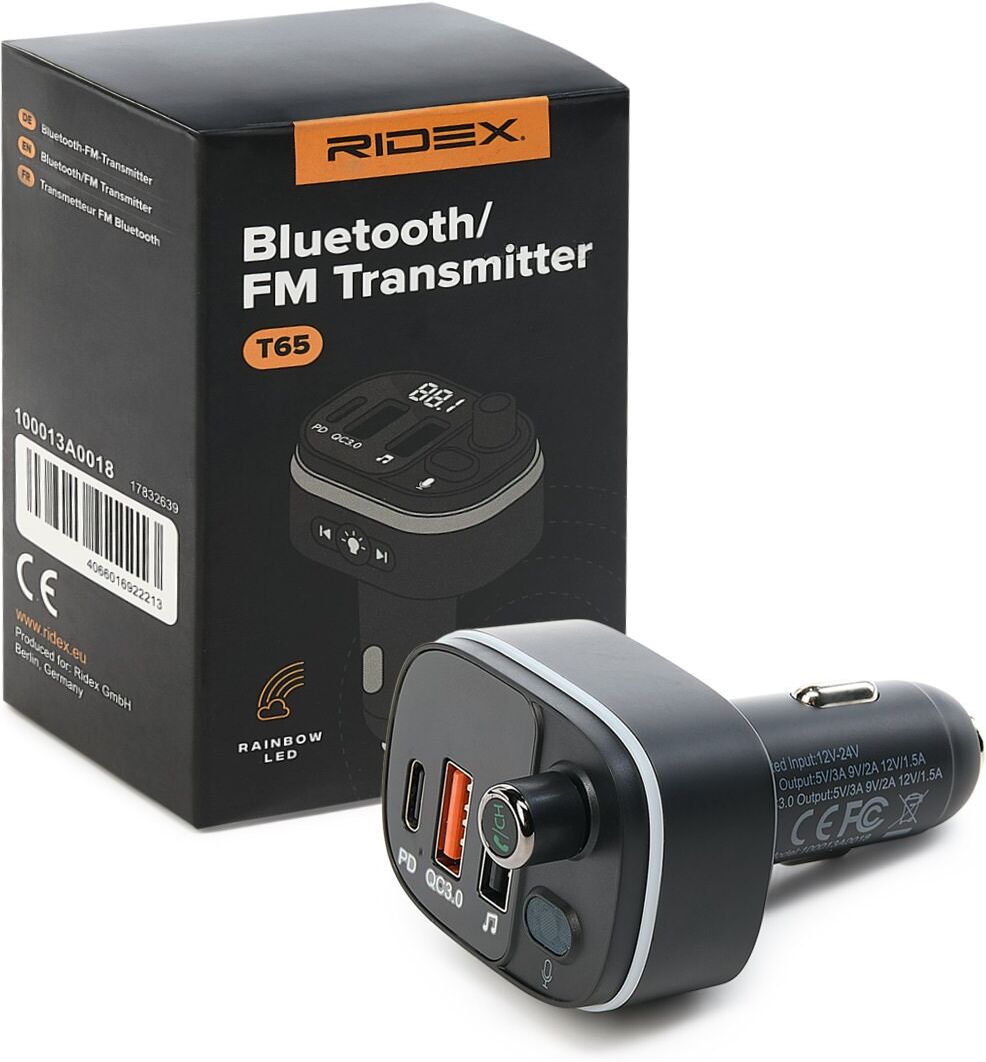 RIDEX 100013A0018 Bluetooth Headset