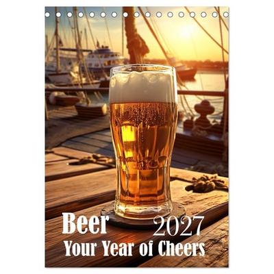 Beer (Desk Calendar 2027 DIN A5 portrait), CALVENDO 12 Month DeskCalendar