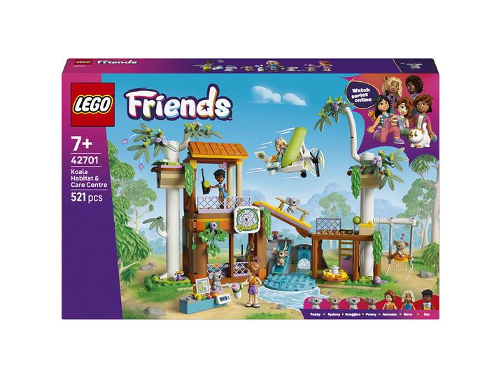 LEGO® Friends - L’Habitat et le Centre de Soins des Koalas - 42701