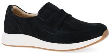 Women's Clementine Black Nubuck Slip On by Dansko in Black (Size 40 M)